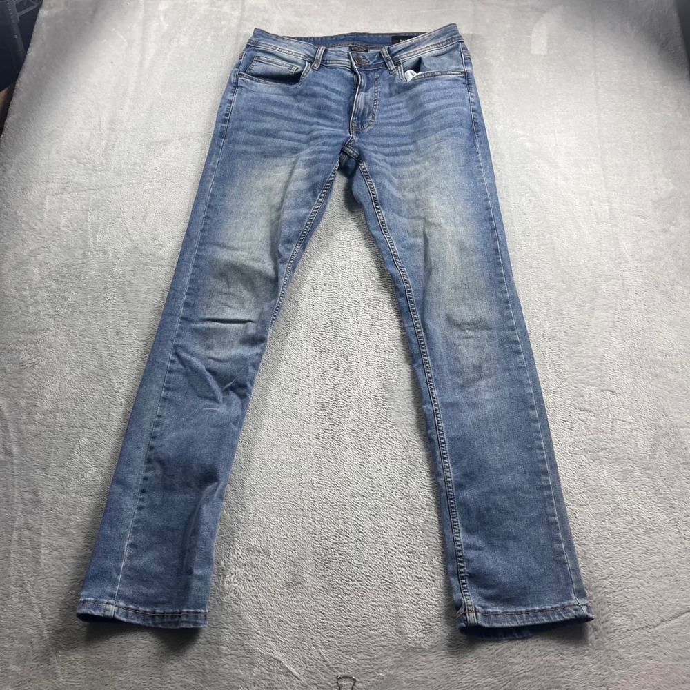 The‎ Perfect Jean NYC Slim Fit Blue Jeans Mens 30x32 Medium Wash Stretch Denim
